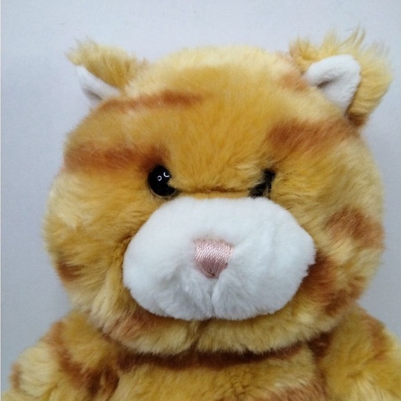 Build-A-Bear Other - Build a Bear Workshop BAB Orange Tabby Cat 17" Floppy Kitty Plush Toy Stuffed